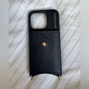 Bandolier Maya iPhone 15 Pro Case in Black